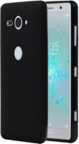 TPU Hoesje Back Cover voor Sony Xperia XZ2 Compact Zwart