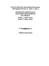Emigrants From France Haut-rhin Department To America. 1837-1844 And 1845-1847