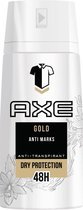 AXE Deo Spray Gold Mannen Spuitbus deodorant 150 ml