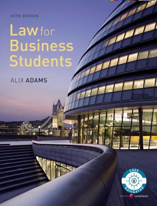 Law for Business Students - cover