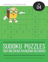 Sudoku Puzzles - 180 Medium Random Regions