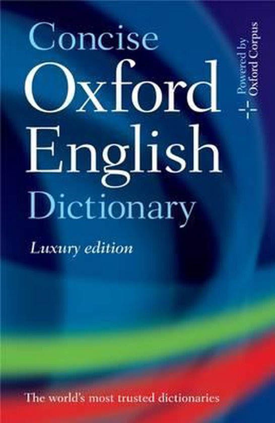 Concise Oxford English Dictionary - cover