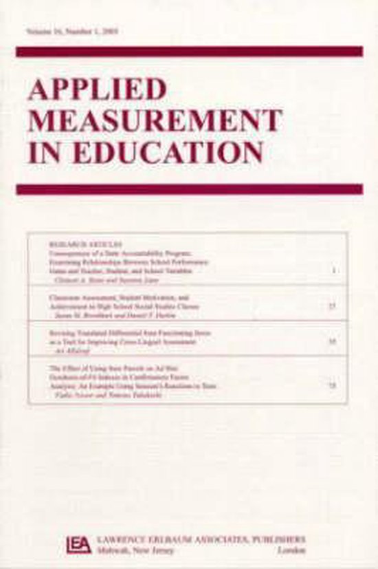 Advances in Computerized Scoring of Complex Item Formats - cover