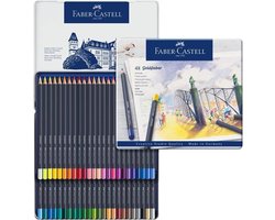 Faber-Castell Goldfaber kleurpotloden - blik 48 stuks - FC-114748
