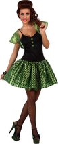 "Outfit jaren 60 retro groen voor dames - Verkleedkleding - M/L"