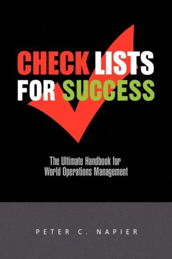 Check Lists for Success - cover