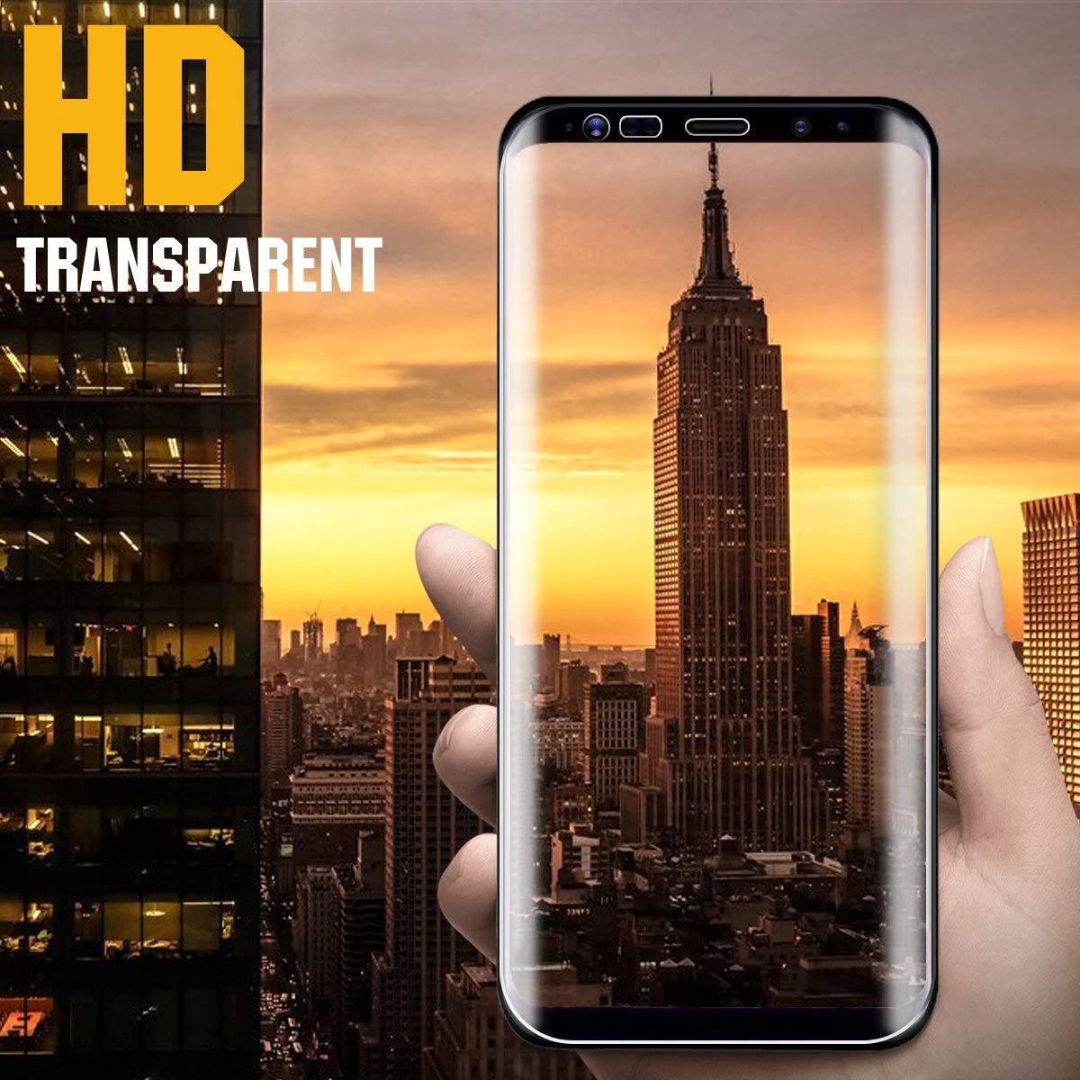 3D Full Cover 9H Screen Protector for Galaxy S9+_ Clear