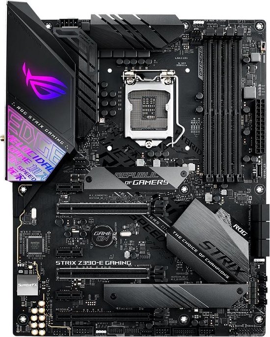 Carte mère ASUS ROG STRIX Z390-E GAMING LGA 1151 (Socket H4) ATX Intel Z390