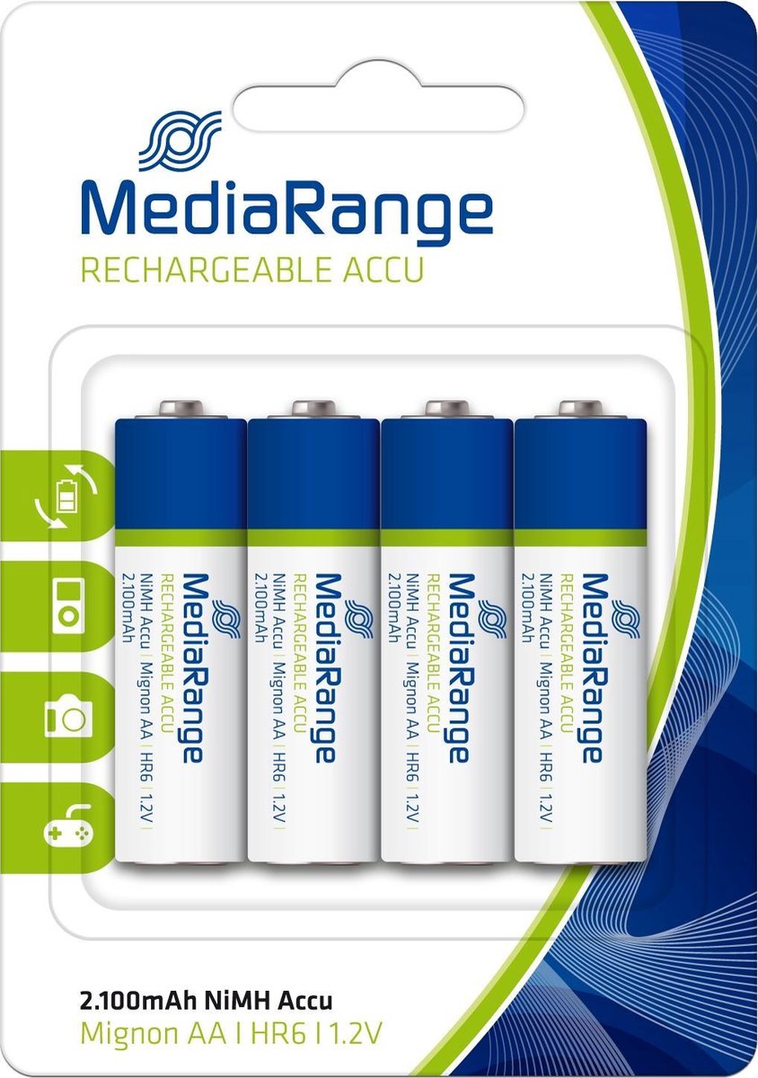 MediaRange oplaadbare batterijen/accu's MRBAT121