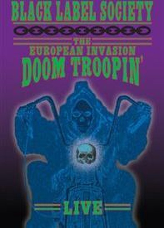 Cover van de film 'Black Label Society - European Invasion'