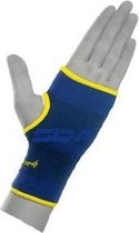 Premium Elastische Hand Bandage | Polsbrace | Handbeschermer | Handen | handband | Verrekking | Blessure | Blauw | Maat: M
