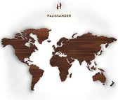 Hoentjen Creatie, Houten wereldkaart - palissander