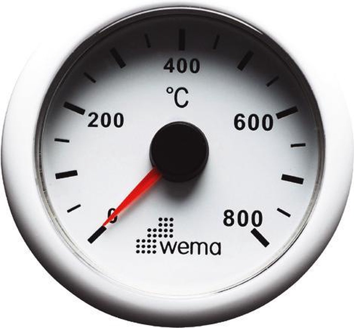 Wema uitlaattemperatuurmeter / wit