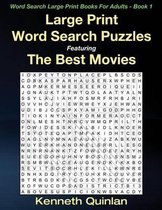 Large Print Word Search Puzzles Featuring The Best Movies