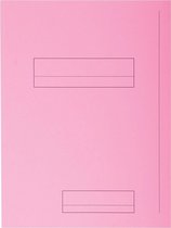 5x Exacompta dossiermap Jura 250                            2 kleppen roze