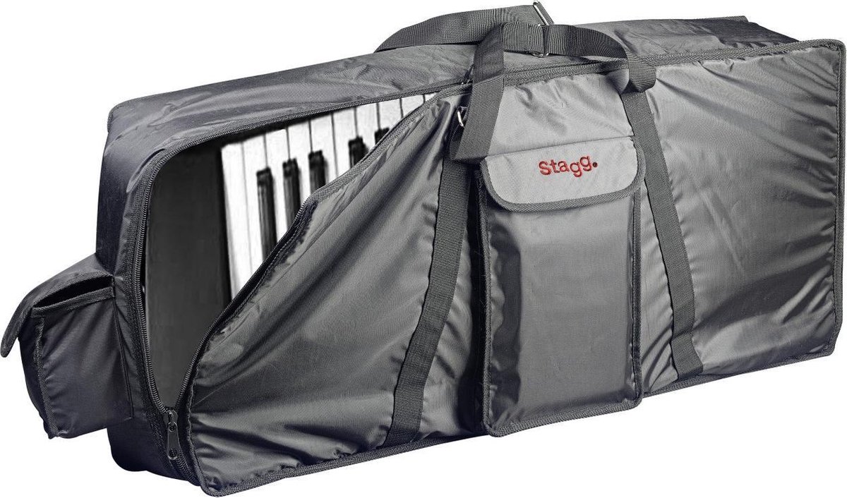 Stagg K10-130 Standard Nylon Keyboard Bag Black keyboardtas/-koffer
