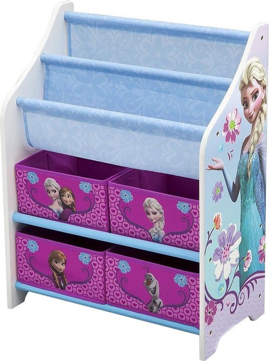 Disney Frozen Speelgoed Opbergkast Met Boekenrek