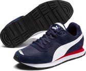 PUMA Vista Jr Sneakers Kinderen - Peacoat / Puma White - Maat 38