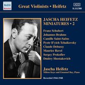 Jascha Heifetz - Miniatures, Volume 2 (CD)