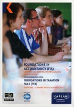 FTX Foundations in Taxation (2012) - Study Text