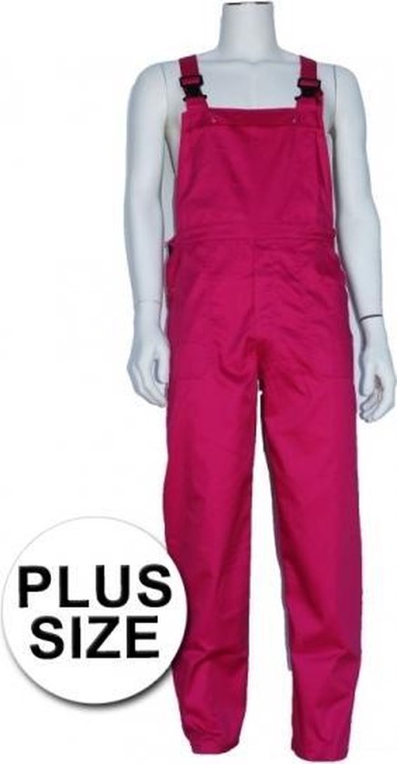 IQYU Dames blauwe tuinbroek grote maten tuinbroek oversized linnen