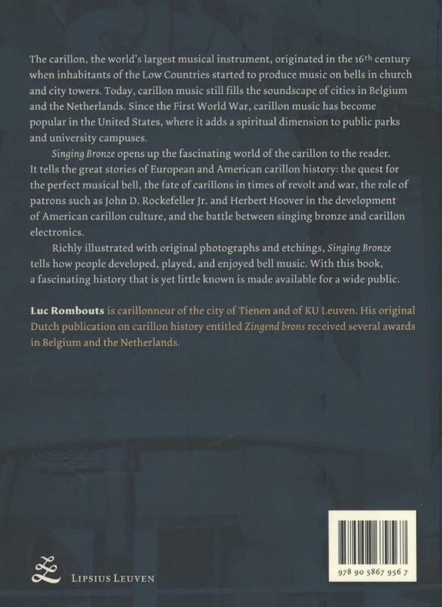 Singing bronze | 9789058679567 | Luc Rombouts | Boeken | bol