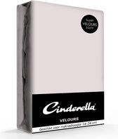 //Cinderella hoeslaken bad.velours 160 x 220 (30) taupe