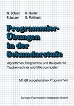 Programmierubungen in Der Sekundarstufe