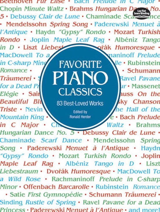 Favorite Piano Classics (ebook), Classical Piano Sheet Music ...