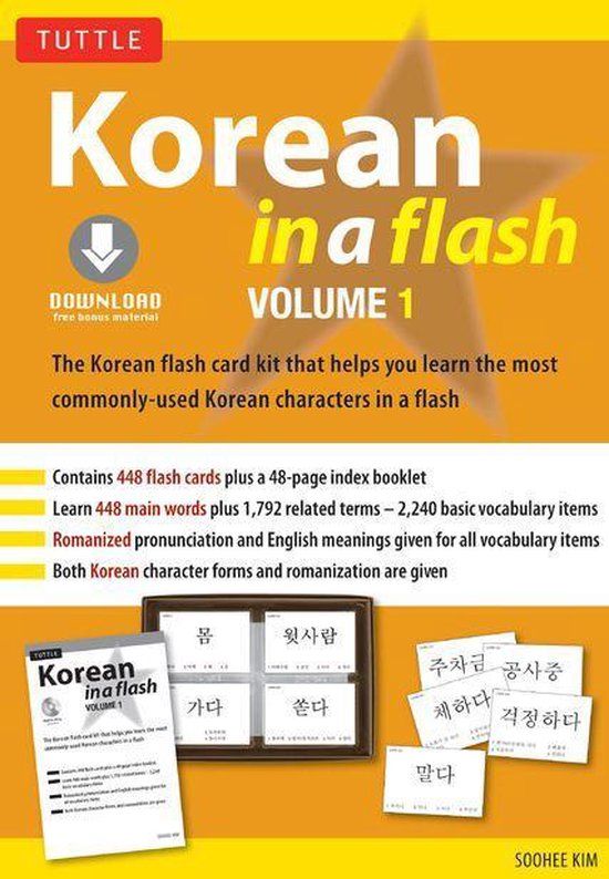 Korean in a Flash Kit Volume 1 - cover