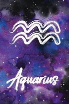 Zodiac Journal Aquarius 365 Days One Year Of Writing