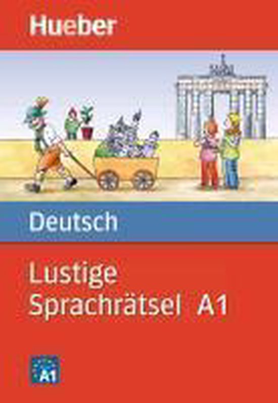 Lustige Sprachrätsel Deutsch A1 - cover