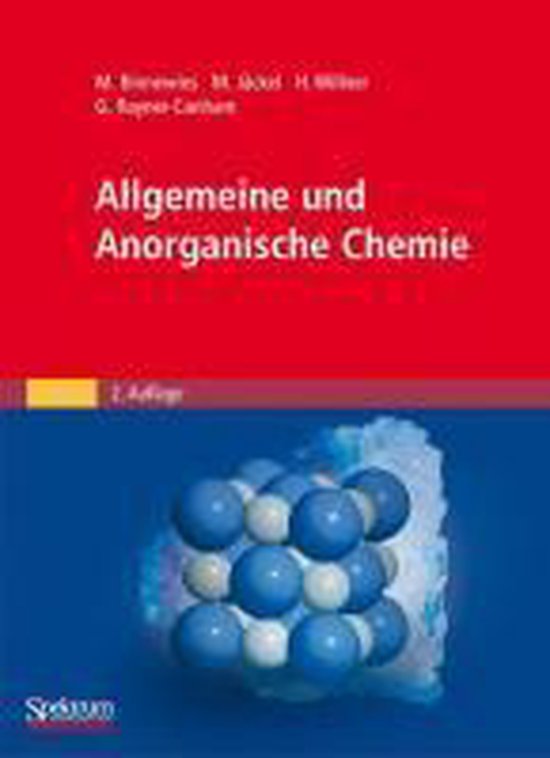 Allgemeine Und Anorganische Chemie - cover