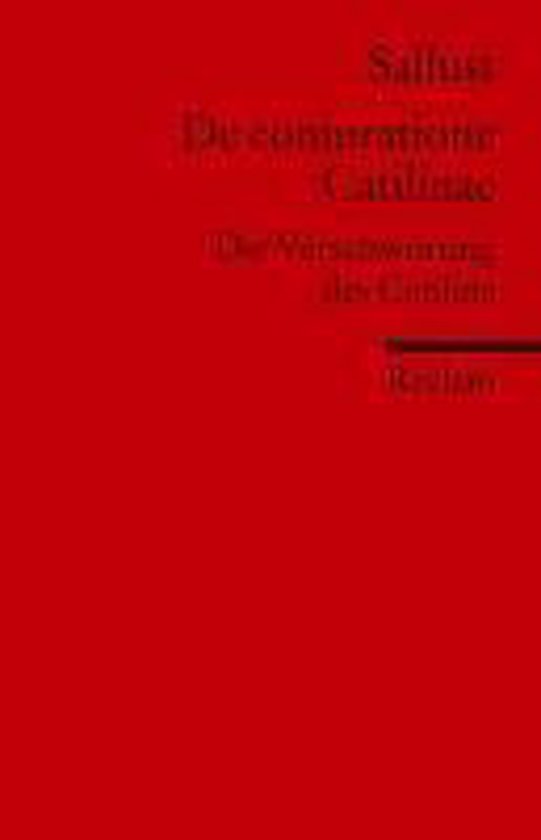 De Coniuratione Catilinae, Sallust 9783150198018 Boeken bol