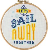 Borduurpakket Sail away together - Stitchonomy
