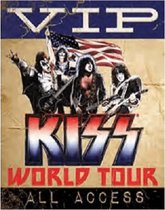 Wandbord - Kiss world tour