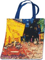 Draagtas katoen kunstenaars Vincent van Gogh Café de Nuit