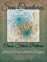 Sea Creatures Fractal Cross Stitch Pattern