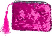 Lg-imports Portemonnee Zeemeermin Glitter 13 Cm Roze