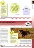 Een zwarte hond met een rode halsband rent door gras.