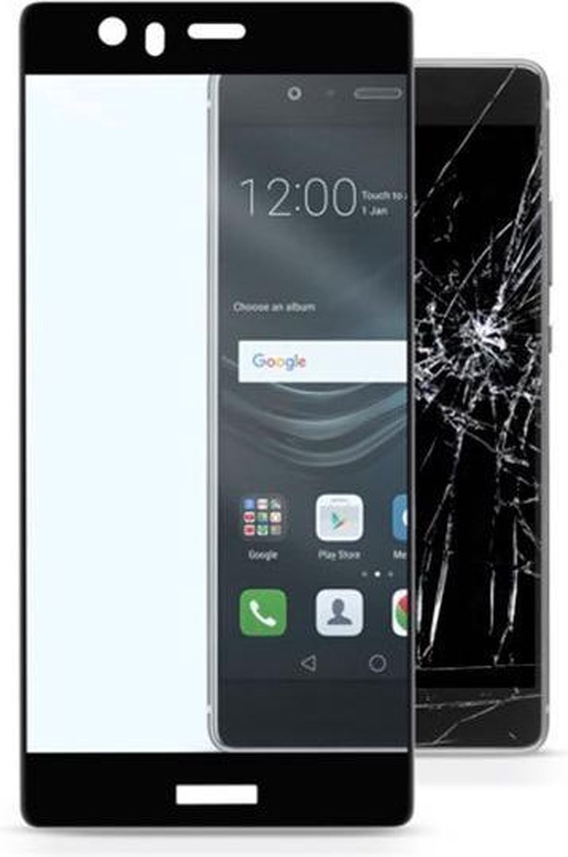 Cellularline TEMPGCABP9K mobile phone screen/back protector Doorzichtige schermbeschermer Huawei 1 stuk(s)