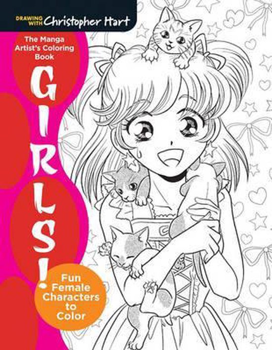 Foto: Mighty coloring book of manga girls