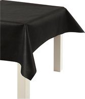 Creotime Tafelkleed, b: 125 cm, zwart, 10 m