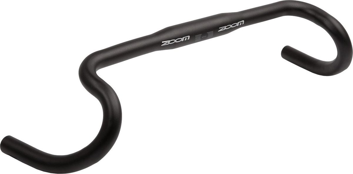 Zoom Stuur Gravel-racing 440 Mm 31,8 Mm 25 Graden Zwart