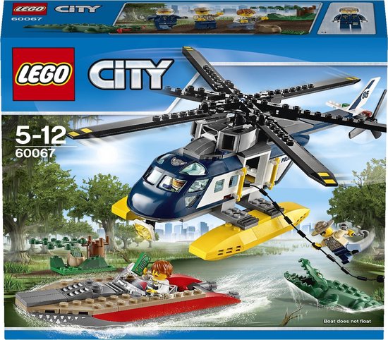 LEGO City Helikopter Achtervolging - 60067 | bol.com
