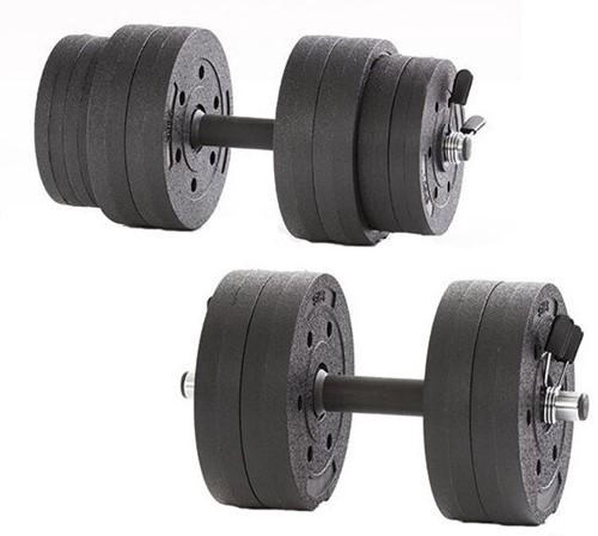 Gymstick Active Verstelbare Dumbbell Set - Halterset - Vinyl - 10kg - Met Online Trainingsvideo's – foto 5