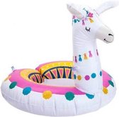 Pms Opblaasbare Lama Ring 56 Cm Wit