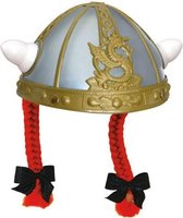 Vicking helm met vlechten - Asterix en Obelix helm