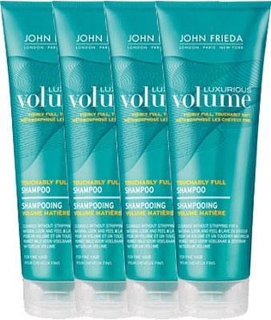 John Frieda Luxurious Volume Touchably Full Shampoo Voordeelverpakking