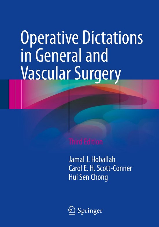Operative Dictations in General and Vascular Surgery - cover